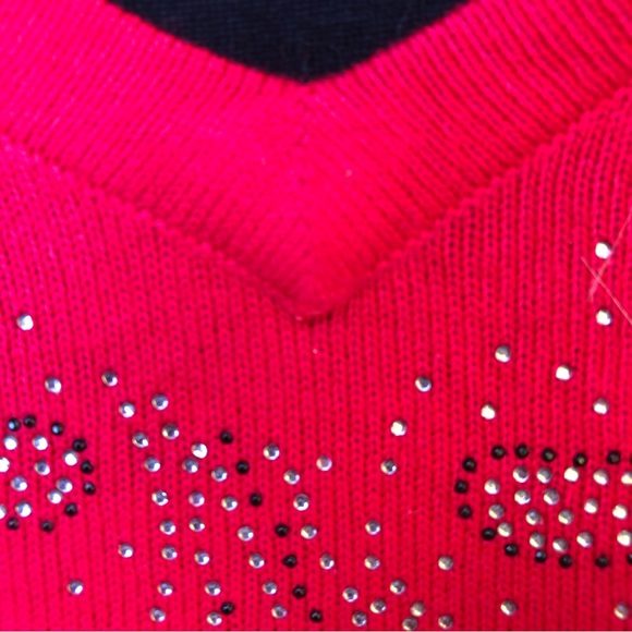 ♥️ Cathy Daniel’s Paisley Studded Sweater ♥️ - Picture 9 of 13